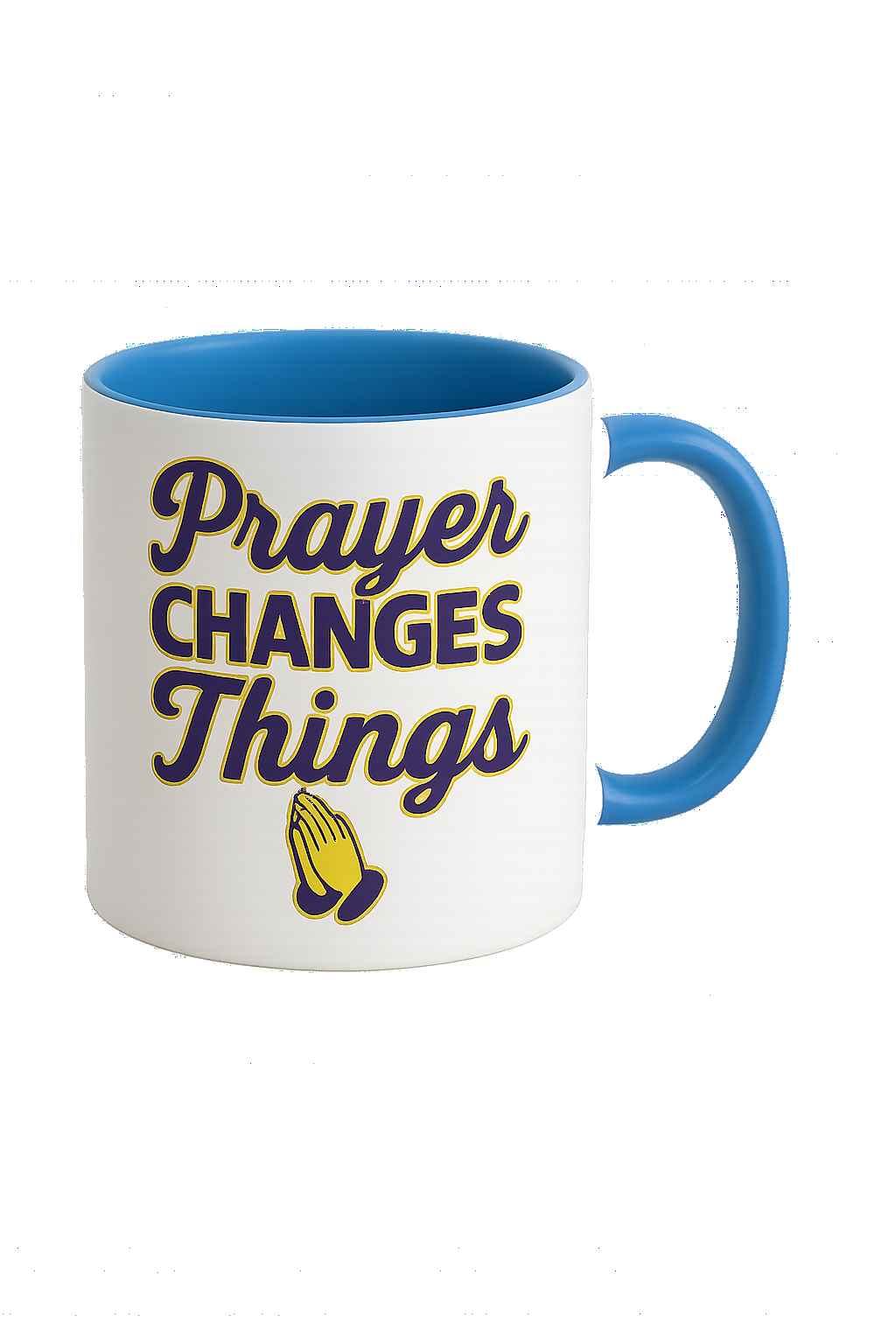 Prayer Changes Things Praying Hands Mug