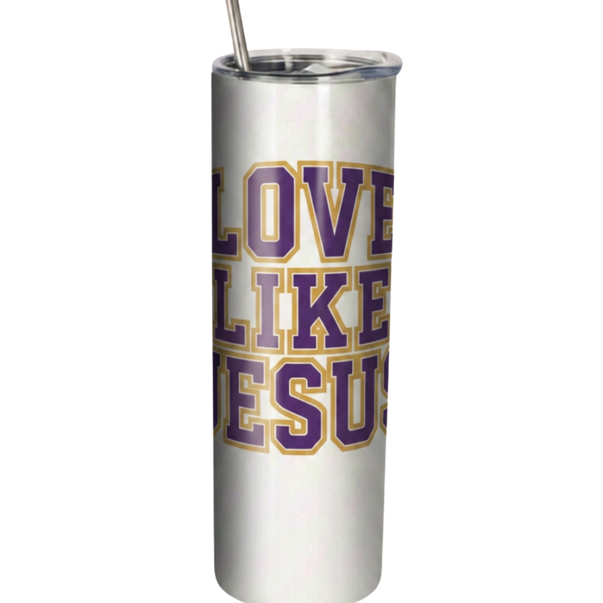 Love Like Jesus | 20 oz Faith-Inspired Stainless-Steel Tumbler