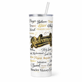 Redeemed Inspirational 20 oz Skinny Tumbler